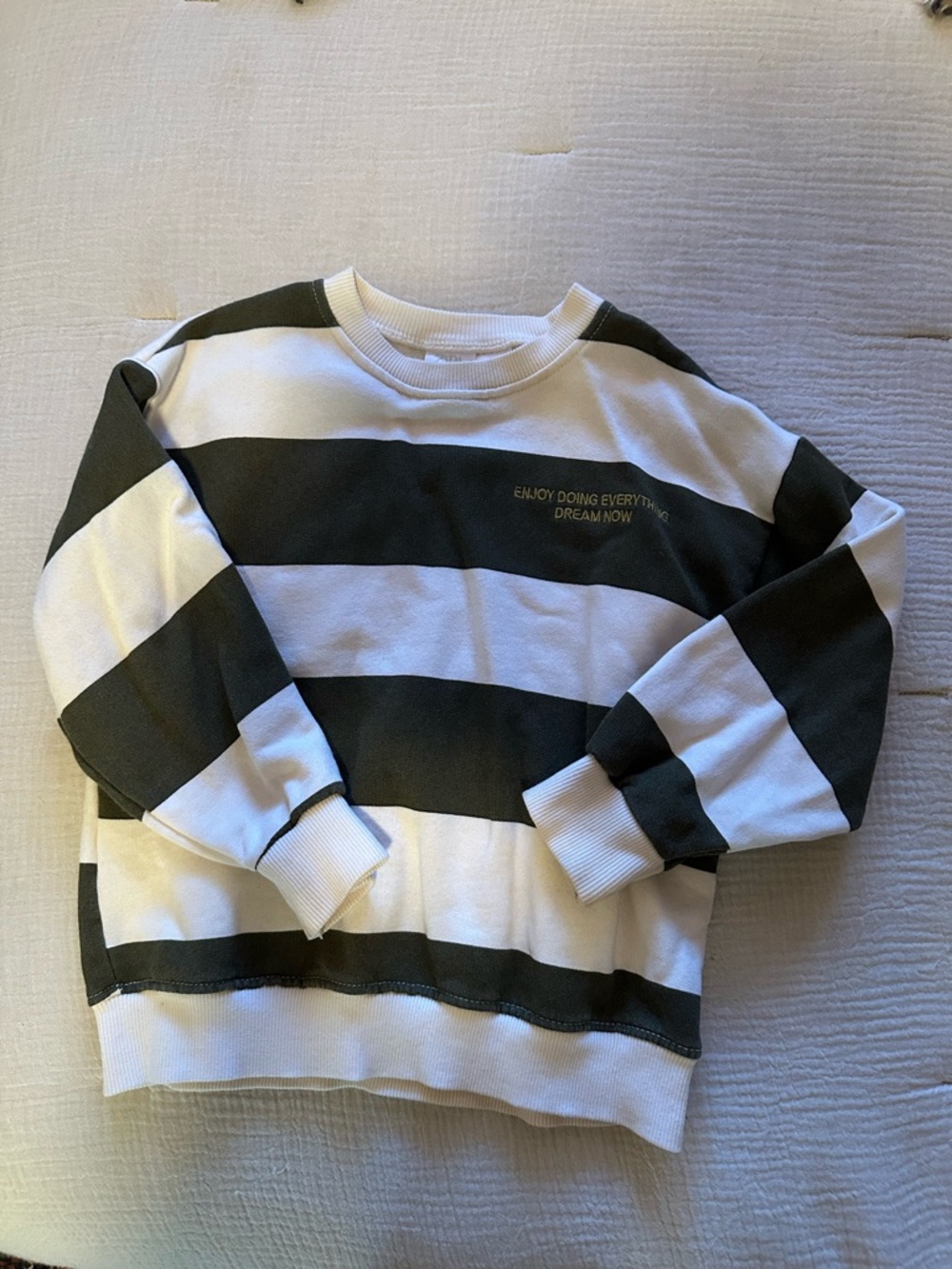 Zara Striped Crewneck Sweater